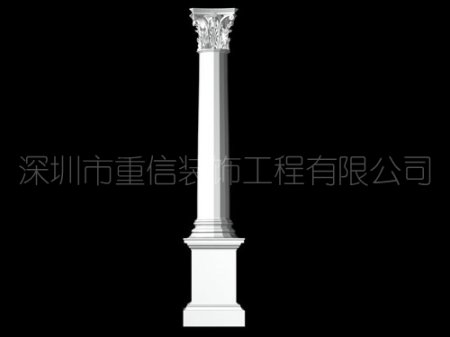 GRC罗马柱线脚安装要注意些什么