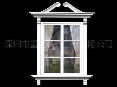 GRC线条窗套
